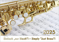 Blech-Instrumente – Musik-Kalender 2025, DIN A4