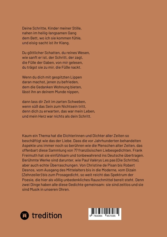 Rückseitencover Dich zu erwarten, das war mein Leben
