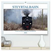 Steyrtalbahn (hochwertiger Premium Wandkalender 2026 DIN A2 quer), Kunstdruck in Hochglanz