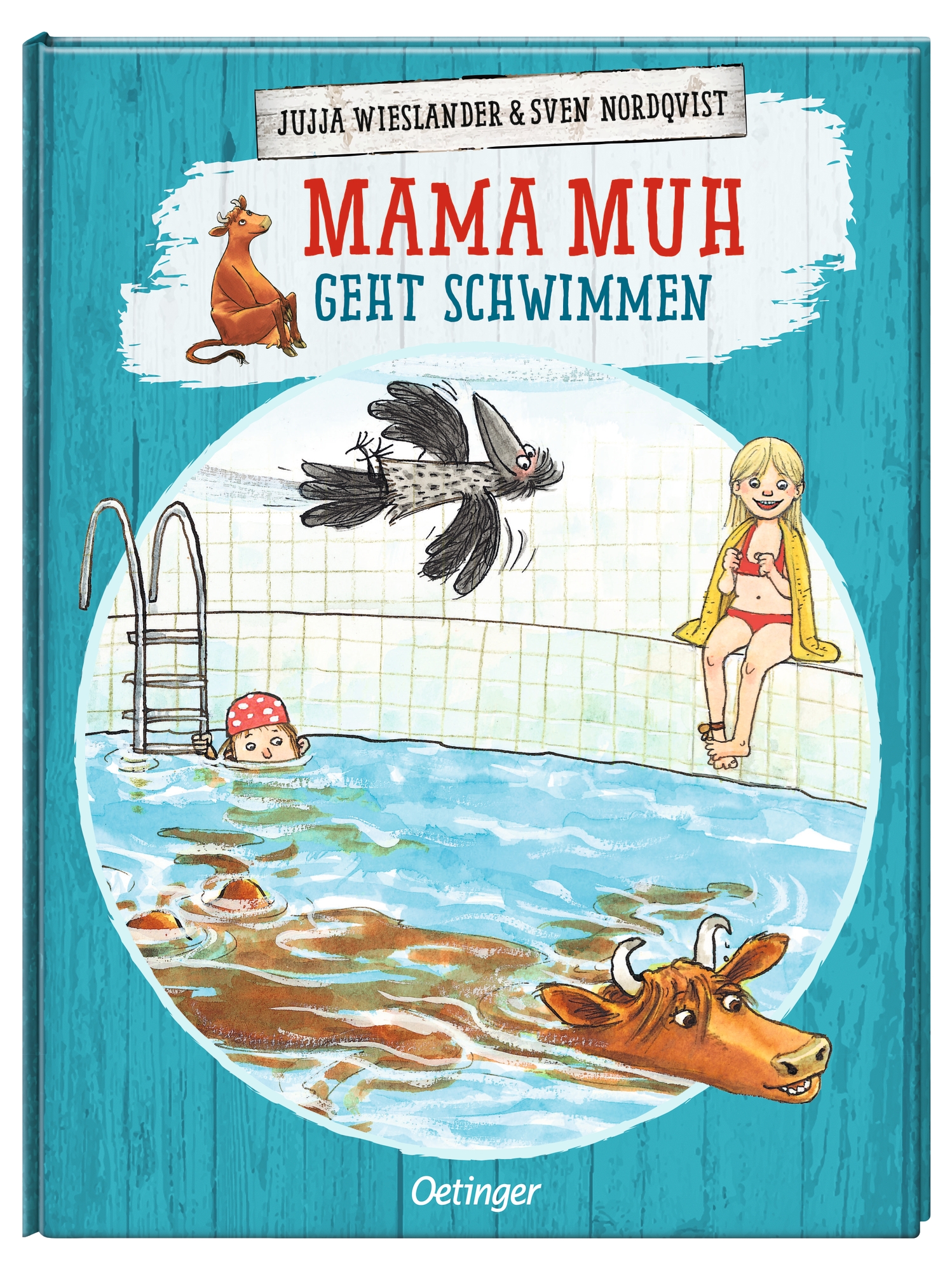 Mama Muh geht schwimmen