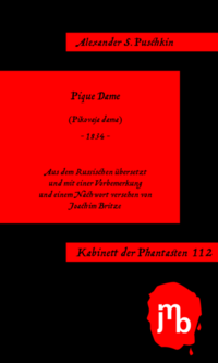 Vorderes Coverbild Pique Dame