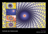 Ästhetik der Mathematik 2023 (édition noire, DIN A4 Wandkalender, 29.7x21 cm, Querformat)