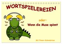 Wortspielereien (Tischkalender 2026 DIN A5 quer), CALVENDO Monatskalender