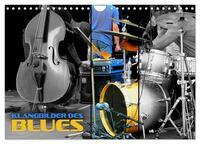 Klangbilder des Blues (Wandkalender 2026 DIN A4 quer), CALVENDO Monatskalender