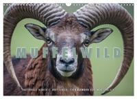 Emotionale Momente: Muffelwild. (Wandkalender 2025 DIN A3 quer), CALVENDO Monatskalender