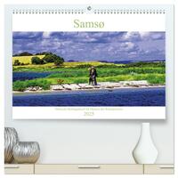 Samsø – Dänische Kattegatinsel im Herzen des Königreiches (hochwertiger Premium Wandkalender 2025 DIN A2 quer), Kunstdruck in Hochglanz