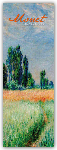Monet – Claude Monet – Slimline-Kalender 2026