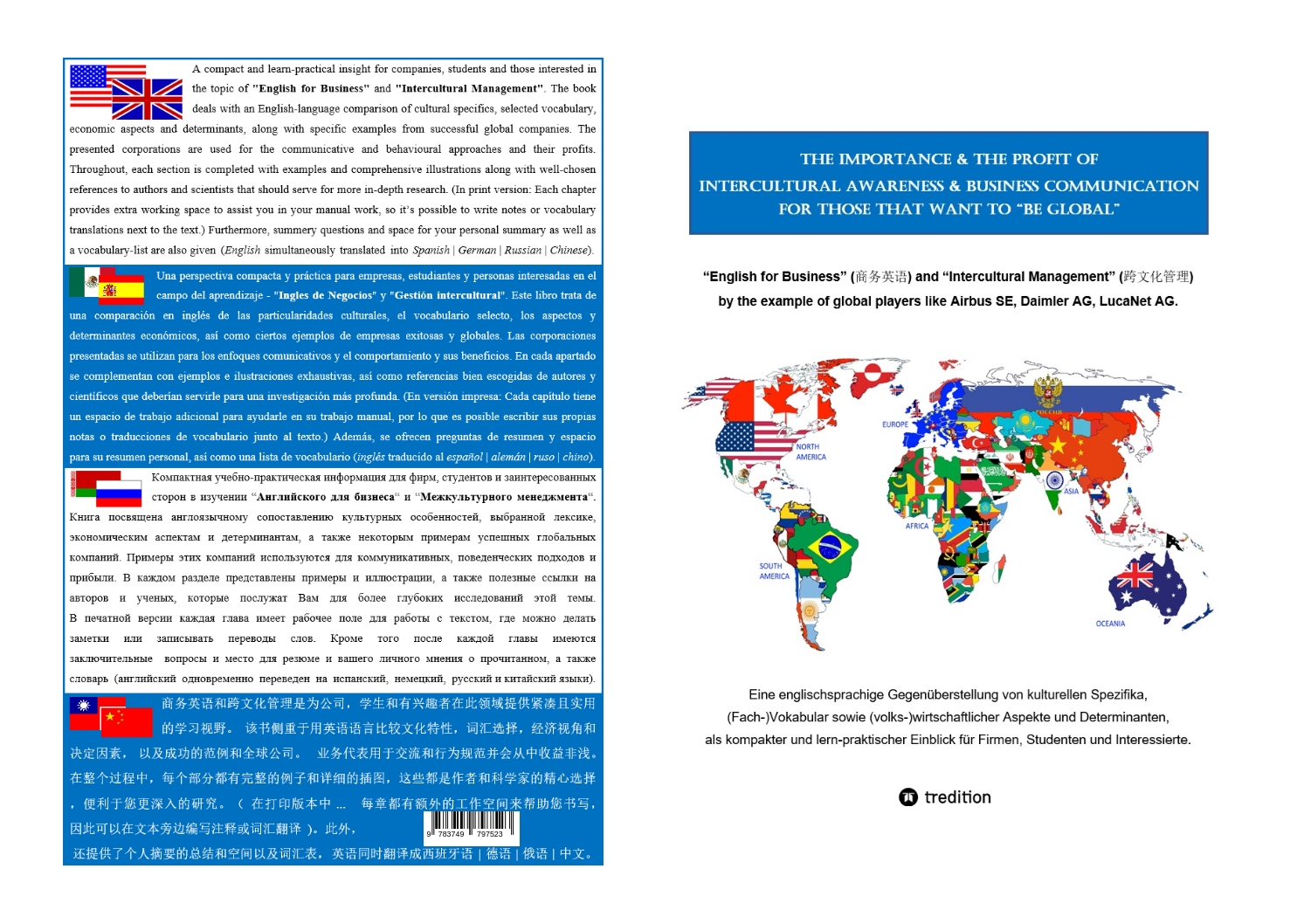 Gesamtes Coverbild The Importance & the Profit of Intercultural Awareness & Business Communication for those that want to "BE GLOBAL"