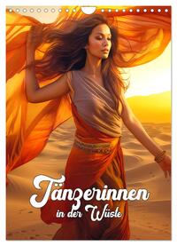 Tänzerinnen in der Wüste (Wandkalender 2025 DIN A4 hoch), CALVENDO Monatskalender