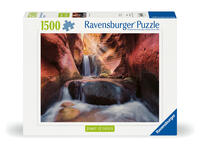 Erwachsenenpuzzle 1500 Teile - Der Wasserfall im Red Canyon
