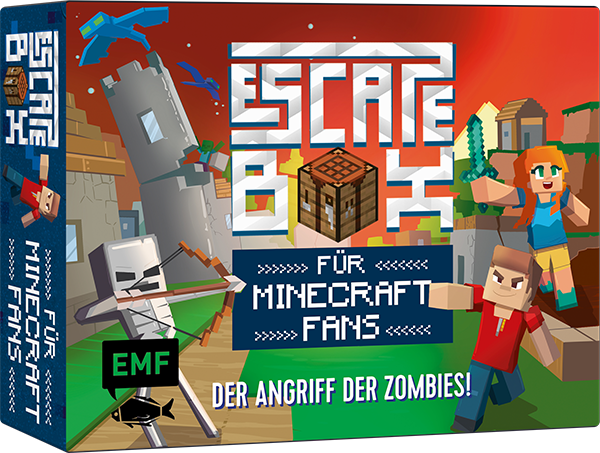 Die Escape-Box für Minecraft-Fans: Der Angriff der Zombies!