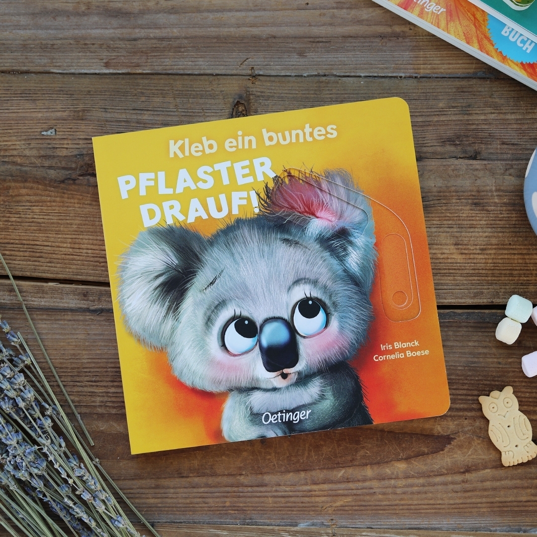Kleb ein buntes Pflaster drauf!