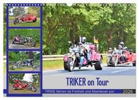 TRIKER on Tour (Wandkalender 2026 DIN A3 quer), CALVENDO Monatskalender