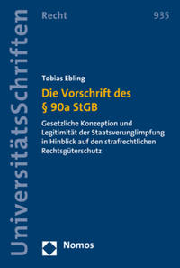 Die Vorschrift des § 90a StGB