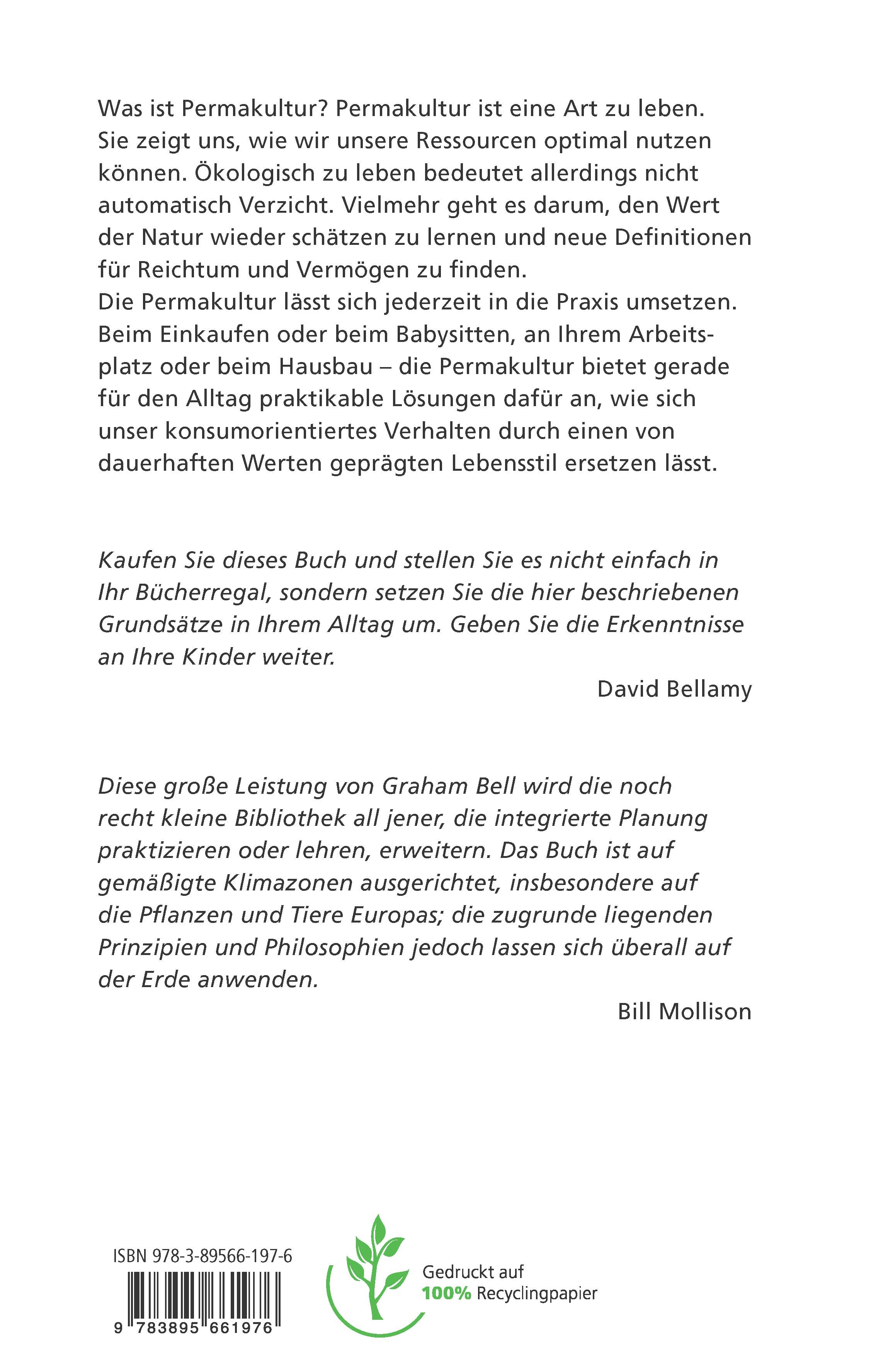 Rückseitencover Permakultur praktisch