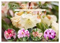 Rhododendren und Poesie (Wandkalender 2025 DIN A2 quer), CALVENDO Monatskalender