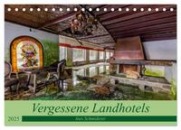Vergessene Landhotels (Tischkalender 2025 DIN A5 quer), CALVENDO Monatskalender