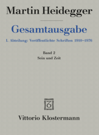 Sein und Zeit (1927)