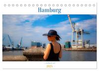 Hamburg - ... einfach so (Tischkalender 2025 DIN A5 quer), CALVENDO Monatskalender