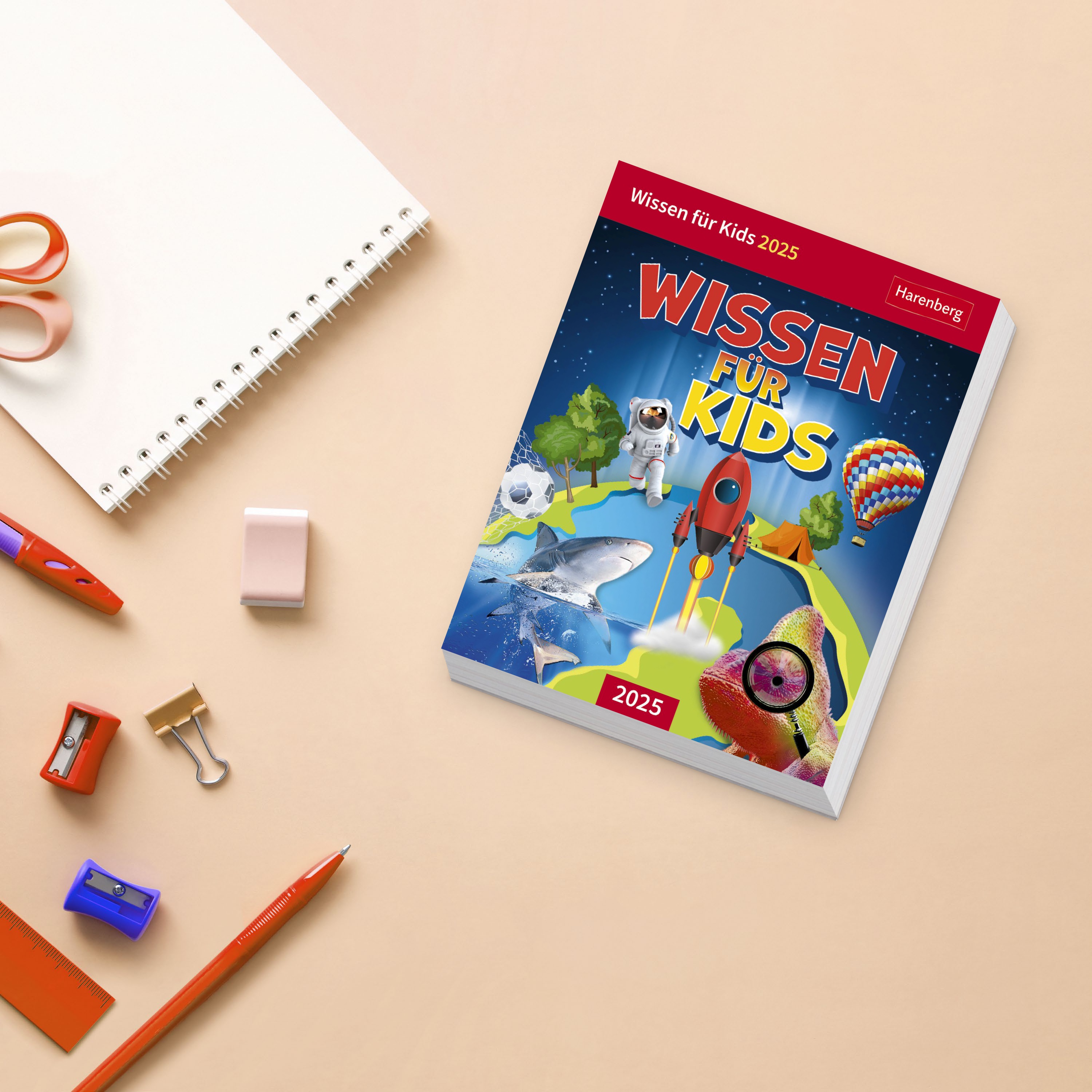 Wissen für Kids Tagesabreißkalender 2025