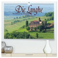 Vorderes Coverbild Die Langhe - Im Herzen des Piemonts (hochwertiger Premium Wandkalender 2025 DIN A2 quer), Kunstdruck in Hochglanz
