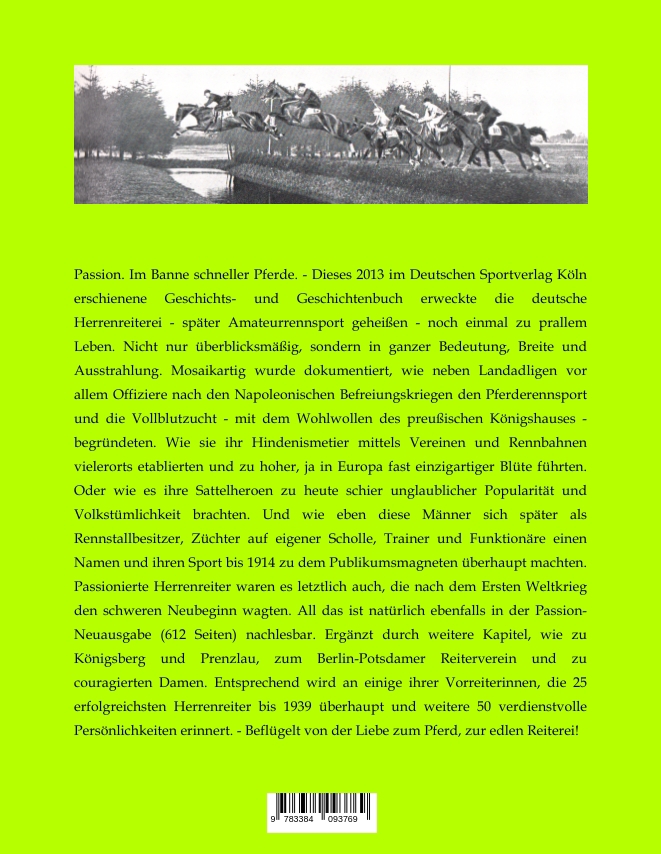 Rückseitencover Passion II