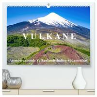 Vorderes Coverbild VULKANE: Atemberaubende Vulkanlandschaften Südamerikas (hochwertiger Premium Wandkalender 2025 DIN A2 quer), Kunstdruck in Hochglanz