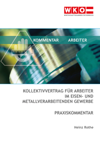 Kollektivvertrag für Arbeiter im eisen- und metallverarbeitenden Gewerbe