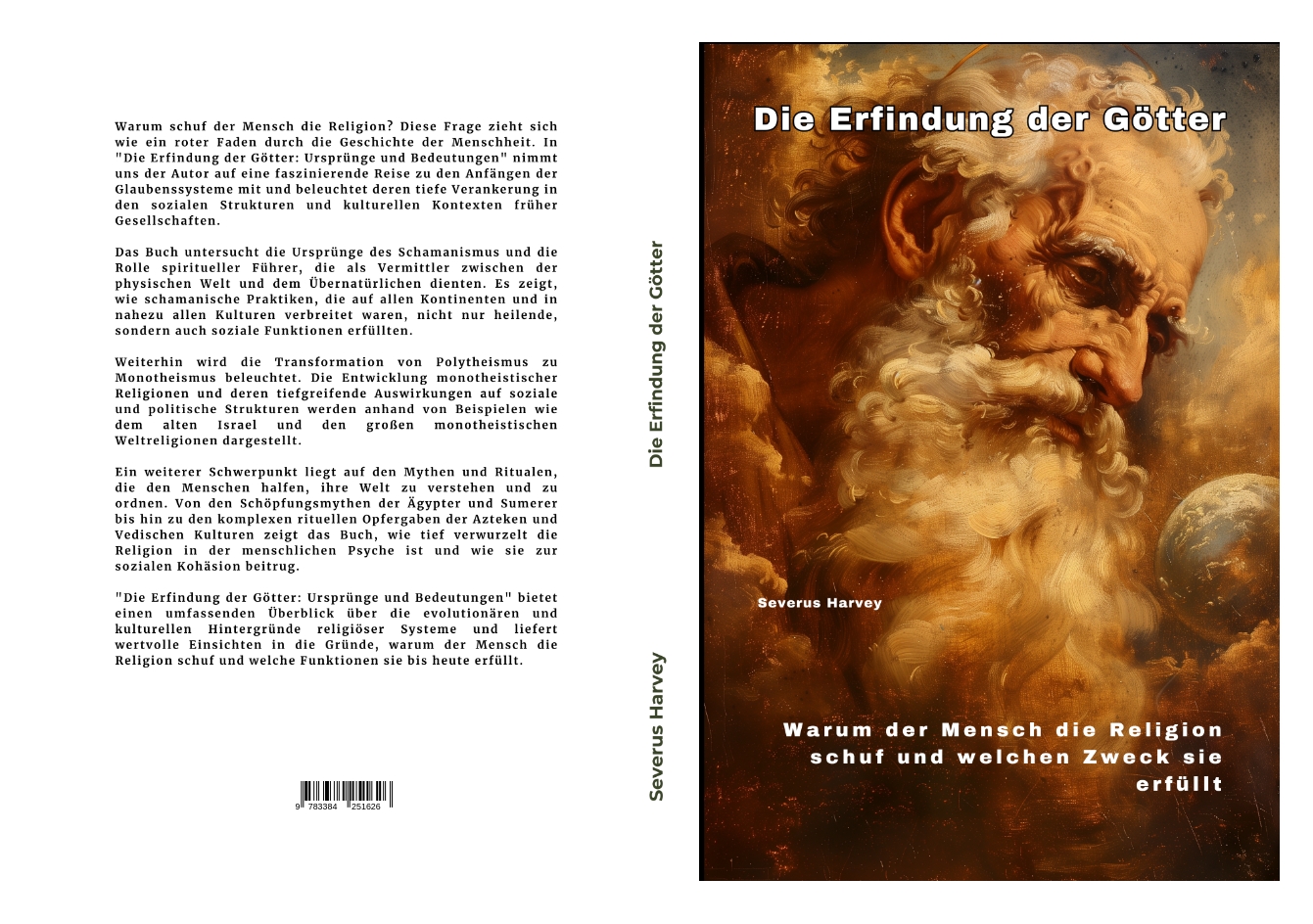 Gesamtes Coverbild Die Erfindung der Götter