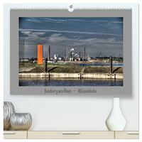 Vorderes Coverbild Duisburg am Rhein - R(h)einblicke (hochwertiger Premium Wandkalender 2025 DIN A2 quer), Kunstdruck in Hochglanz
