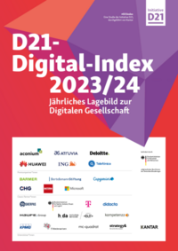 Vorderes Coverbild D21-Digital-Index 2023/24