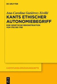 Kants ethischer Autonomiebegriff
