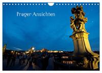 Prager Ansichten (Wandkalender 2025 DIN A4 quer), CALVENDO Monatskalender