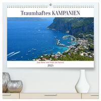 Traumhaftes KAMPANIEN, eine Reise vom Vesuv bis Sorrent (hochwertiger Premium Wandkalender 2025 DIN A2 quer), Kunstdruck in Hochglanz