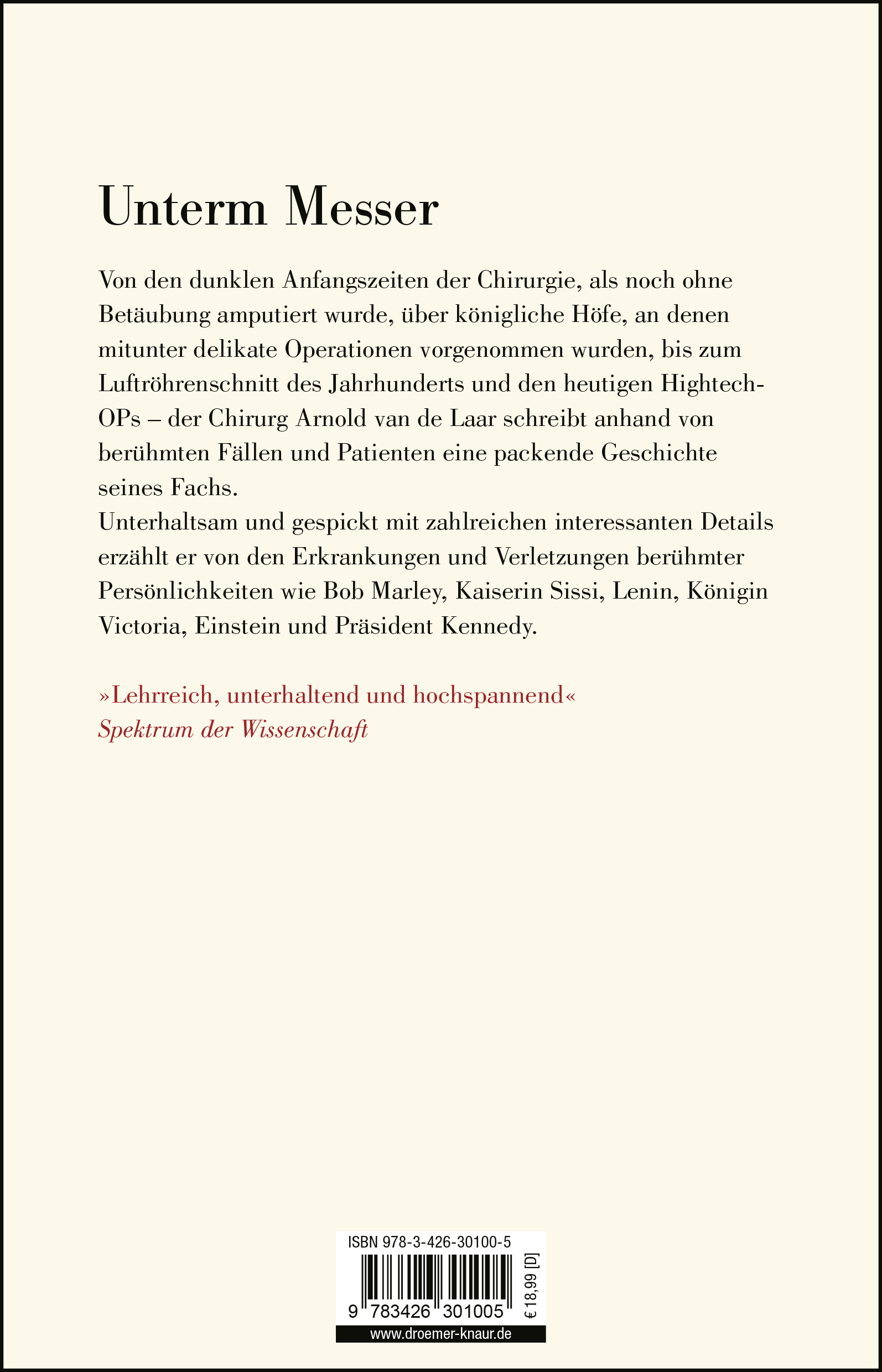 Rückseitencover Schnitt!