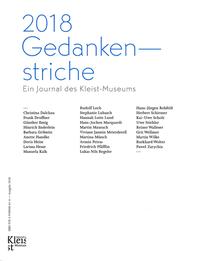 2018 Gedankenstriche
