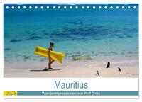 Mauritius - Wanderimpressionen von Rolf Dietz (Tischkalender 2025 DIN A5 quer), CALVENDO Monatskalender