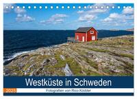 Vorderes Coverbild Westküste in Schweden (Tischkalender 2025 DIN A5 quer), CALVENDO Monatskalender