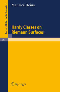 Hardy Classes on Riemann Surfaces
