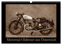 Motorrad Oldtimer aus Österreich (Wandkalender 2026 DIN A3 quer), CALVENDO Monatskalender