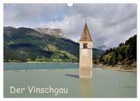 Der Vinschgau (Wandkalender 2025 DIN A3 quer), CALVENDO Monatskalender