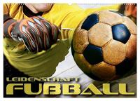 Leidenschaft Fußball (Wandkalender 2025 DIN A2 quer), CALVENDO Monatskalender