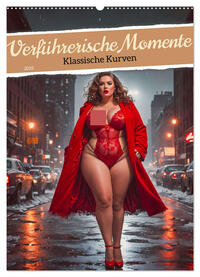 Verführerische Momente - Klassische Kurven (Wandkalender 2025 DIN A2 hoch), CALVENDO Monatskalender