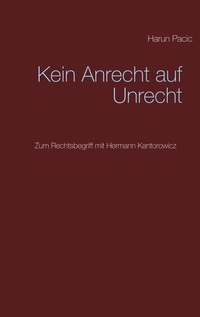Vorderes Coverbild Kein Anrecht auf Unrecht