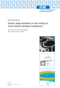 Surface shape deviations in face milling of multi-material-designed components