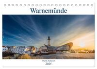 Warnemünde by Olaf Rehmert (Tischkalender 2025 DIN A5 quer), CALVENDO Monatskalender