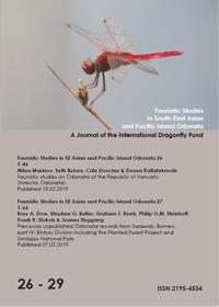Faunistic Studies in SE Asian and Pacific Island Odonata 26-29