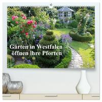 Gärten in Westfalen öffnen ihre Pforten (hochwertiger Premium Wandkalender 2026 DIN A2 quer), Kunstdruck in Hochglanz