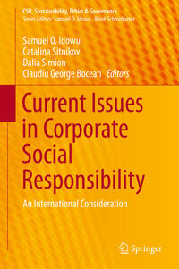 Vorderes Coverbild Current Issues in Corporate Social Responsibility
