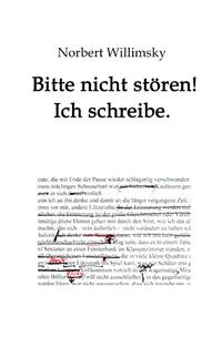 Bitte nicht stören! Ich schreibe.